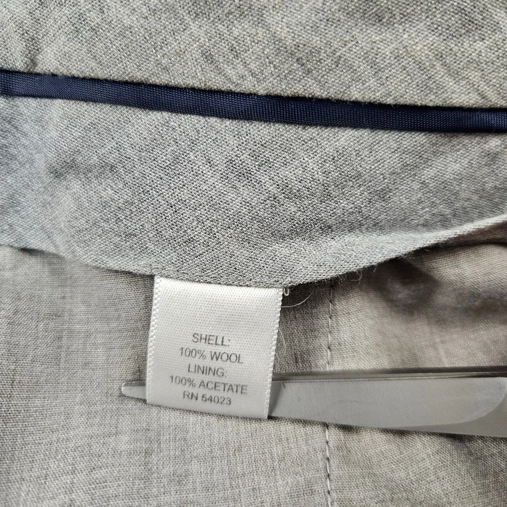 Banana Republic Mens 36 Brown 100% Wool Classic Fit Dress Pants Trousers